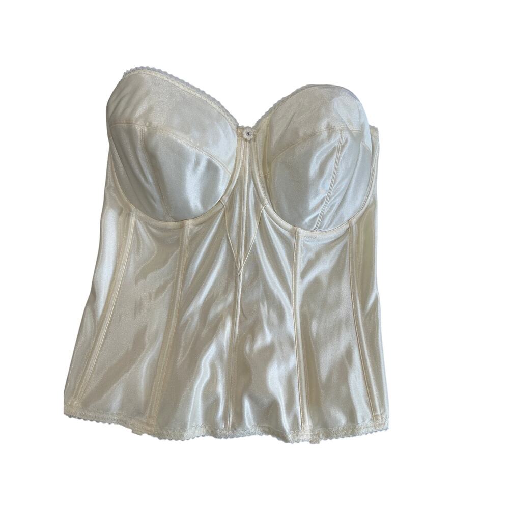 Dominique Juliette Lace Corset Bridal Longline Bra Style 8950 Ivory Size 34G